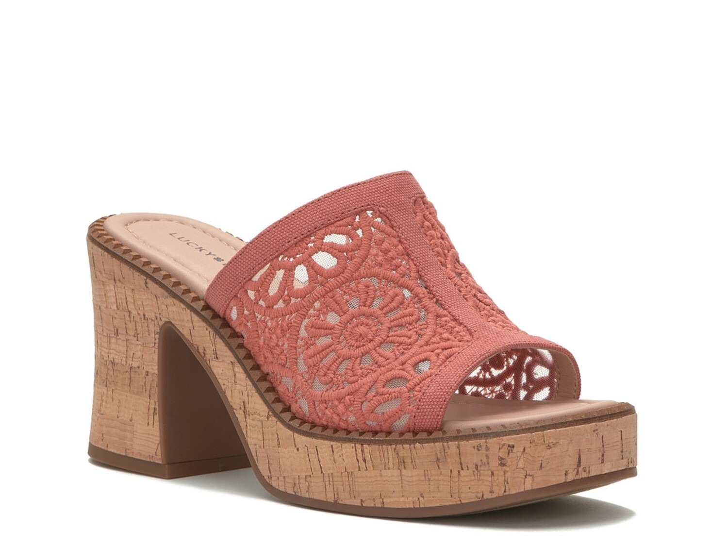 

Сандалии на платформе Lucky Brand Talvy, красный