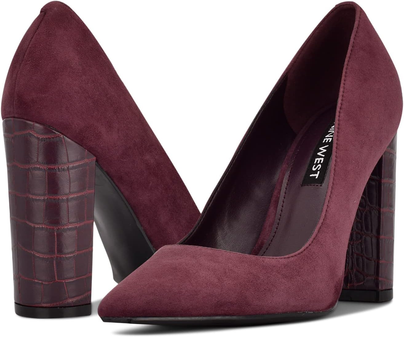 

Туфли Power Nine West, цвет Dark Wine