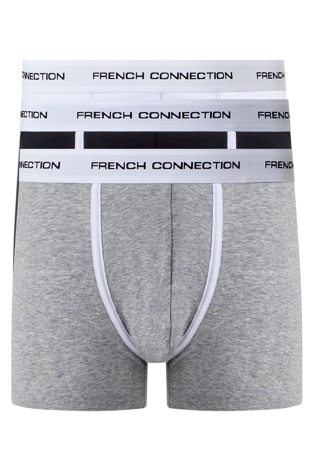 

Комплект из 3 пар боксеров натурального цвета French Connection