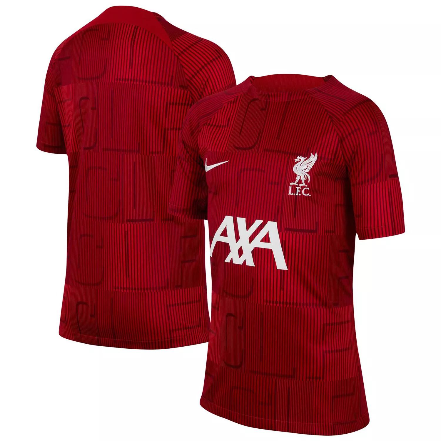 

Молодежный топ для предматчевых выступлений Nike Red Liverpool 2023/24 Nike