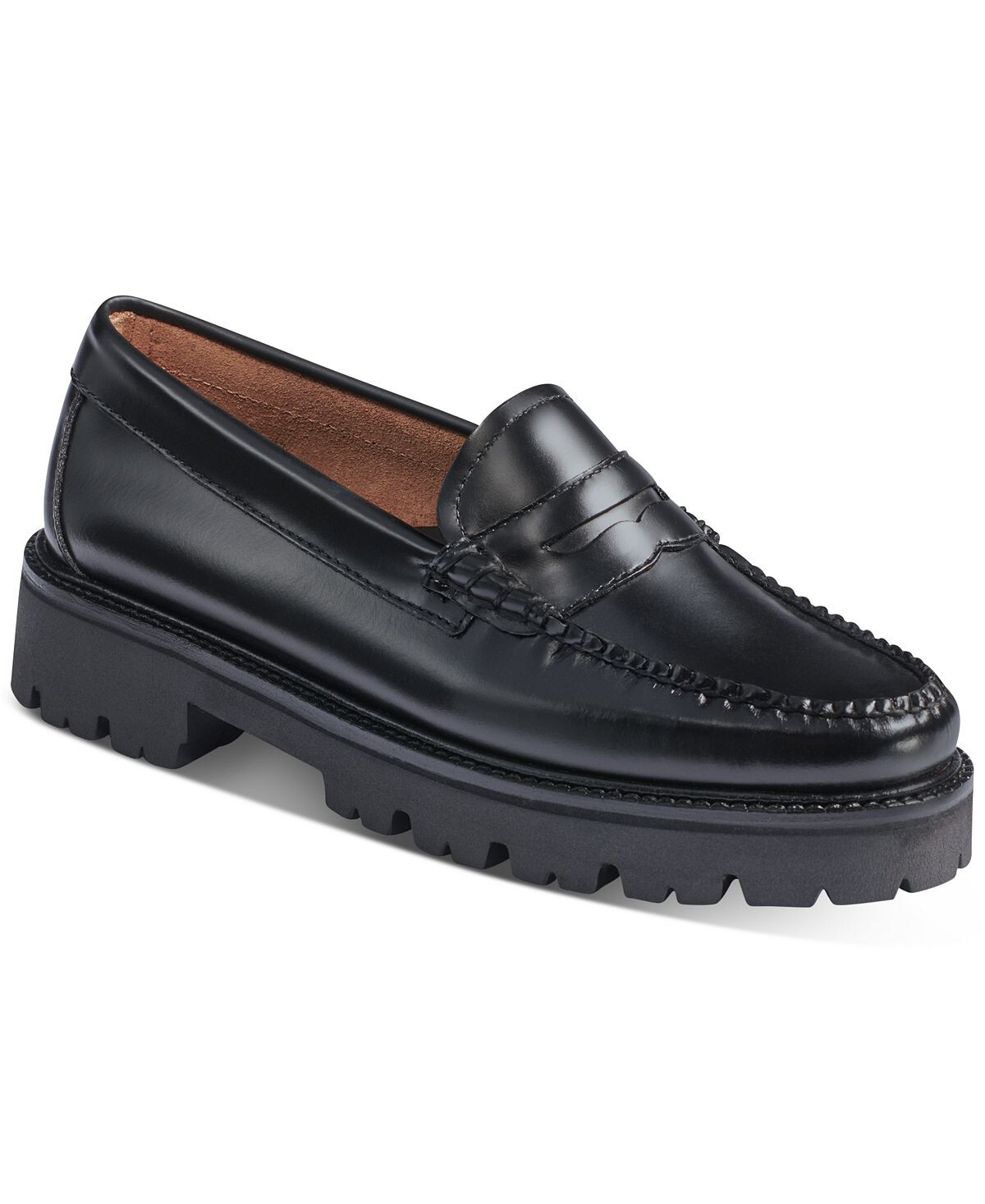 

Женские лоферы Whitney Super Lug Sole GH Bass, черный