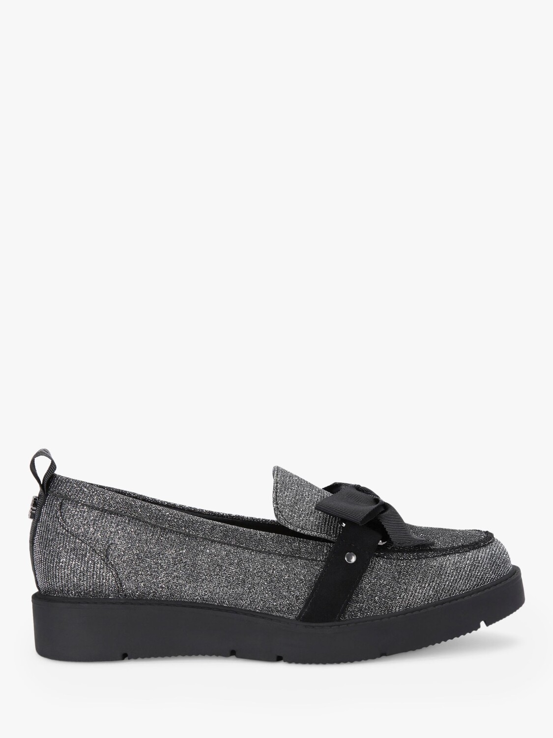 

Лоферы без шнуровки KG Kurt Geiger Morly с бантом, серый оловянный