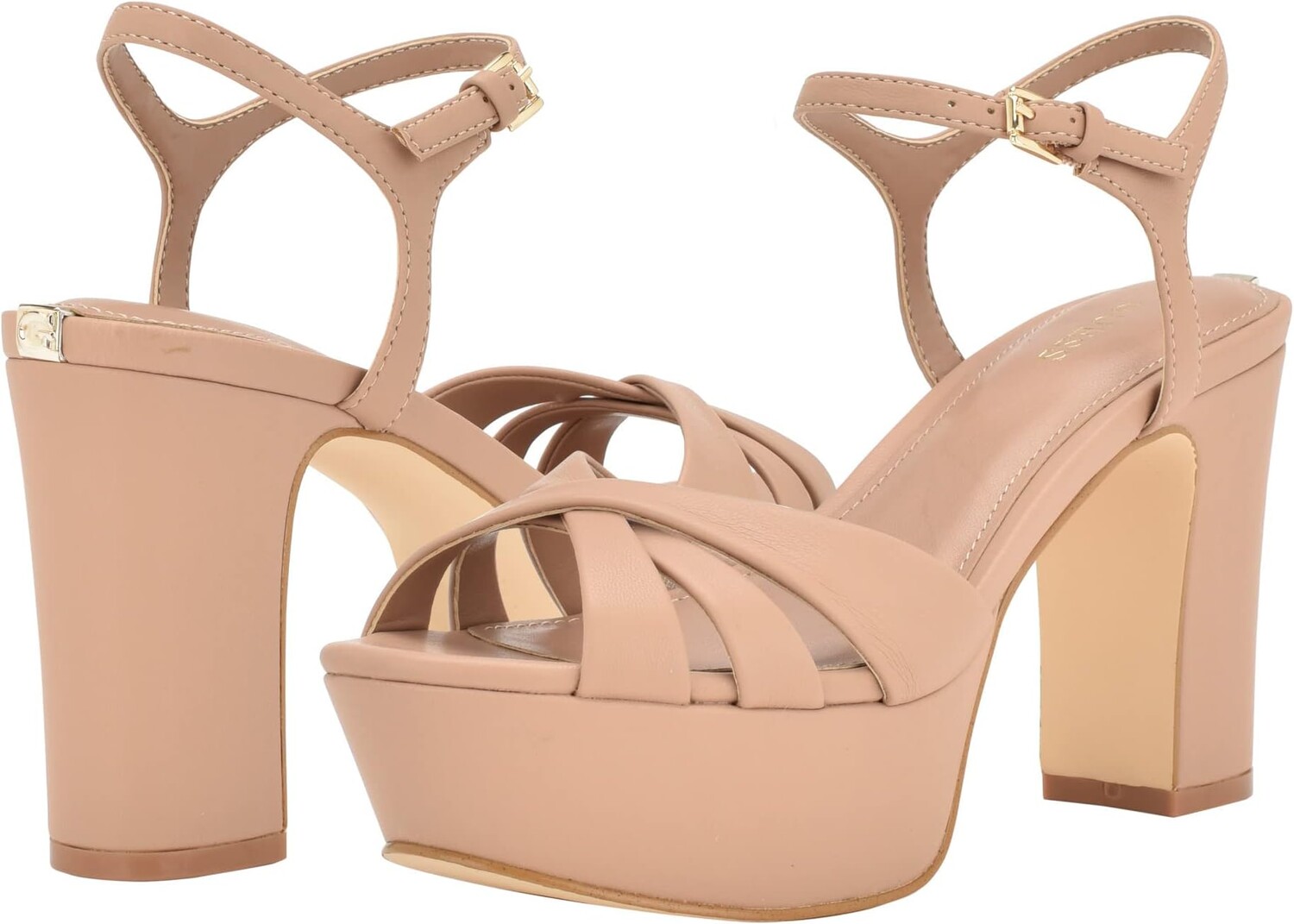 

Босоножки Haylo GUESS, цвет Medium Natural