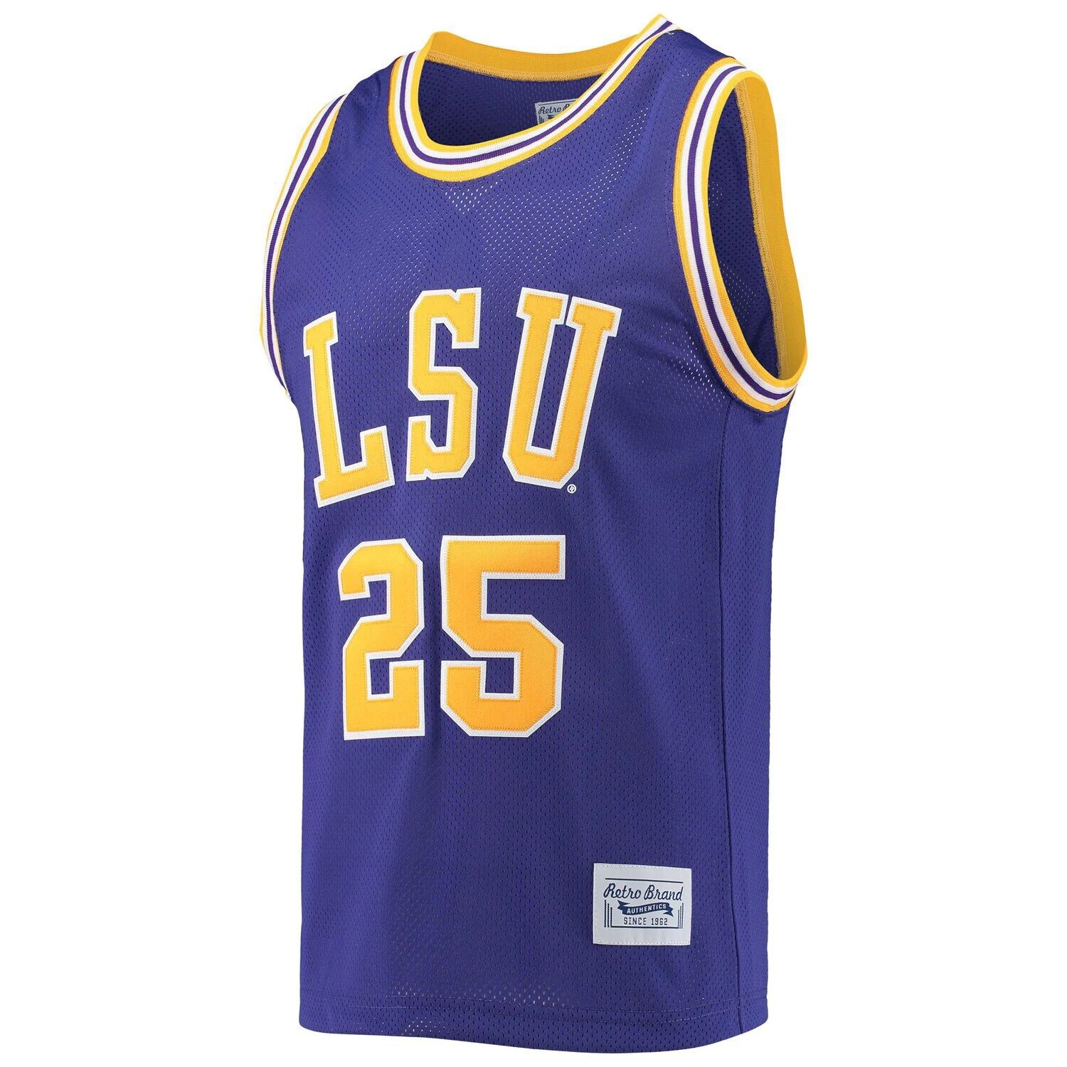 

Мужская оригинальная ретро-брендовая футболка Ben Simmons фиолетового цвета LSU Tigers, памятная классическая баскетбольная майка, Фиолетовый