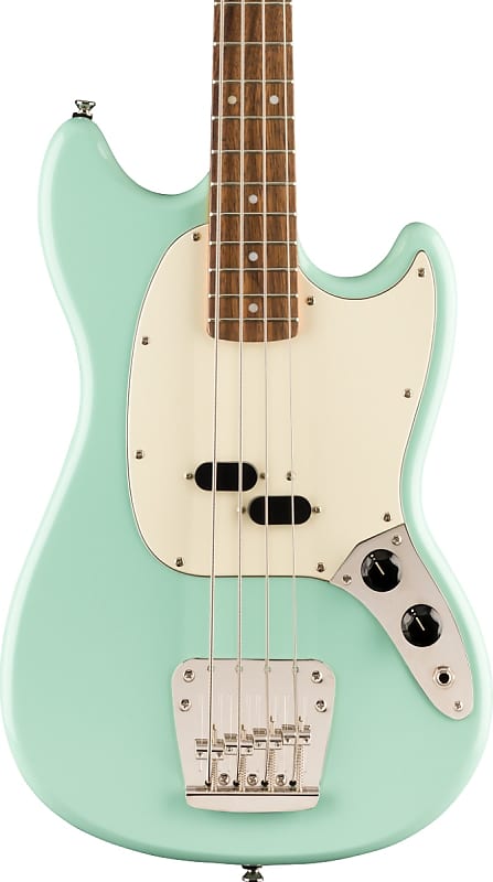 цена Басс гитара Squier Classic Vibe '60s Mustang Bass Laurel FB, Surf Green