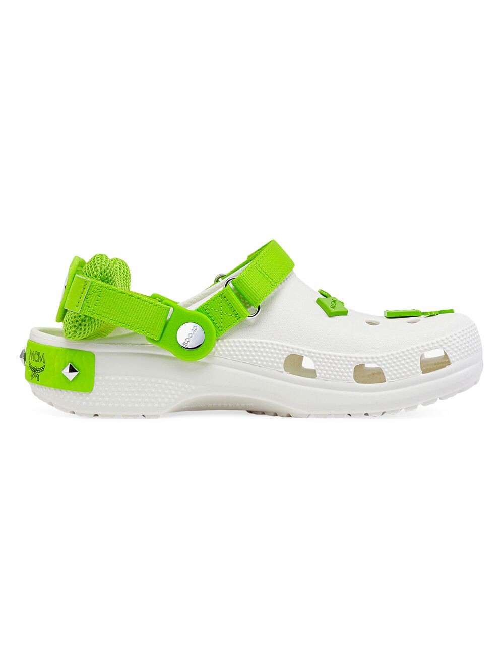 

Сандалии MCM x Crocs Clog MCM, белый