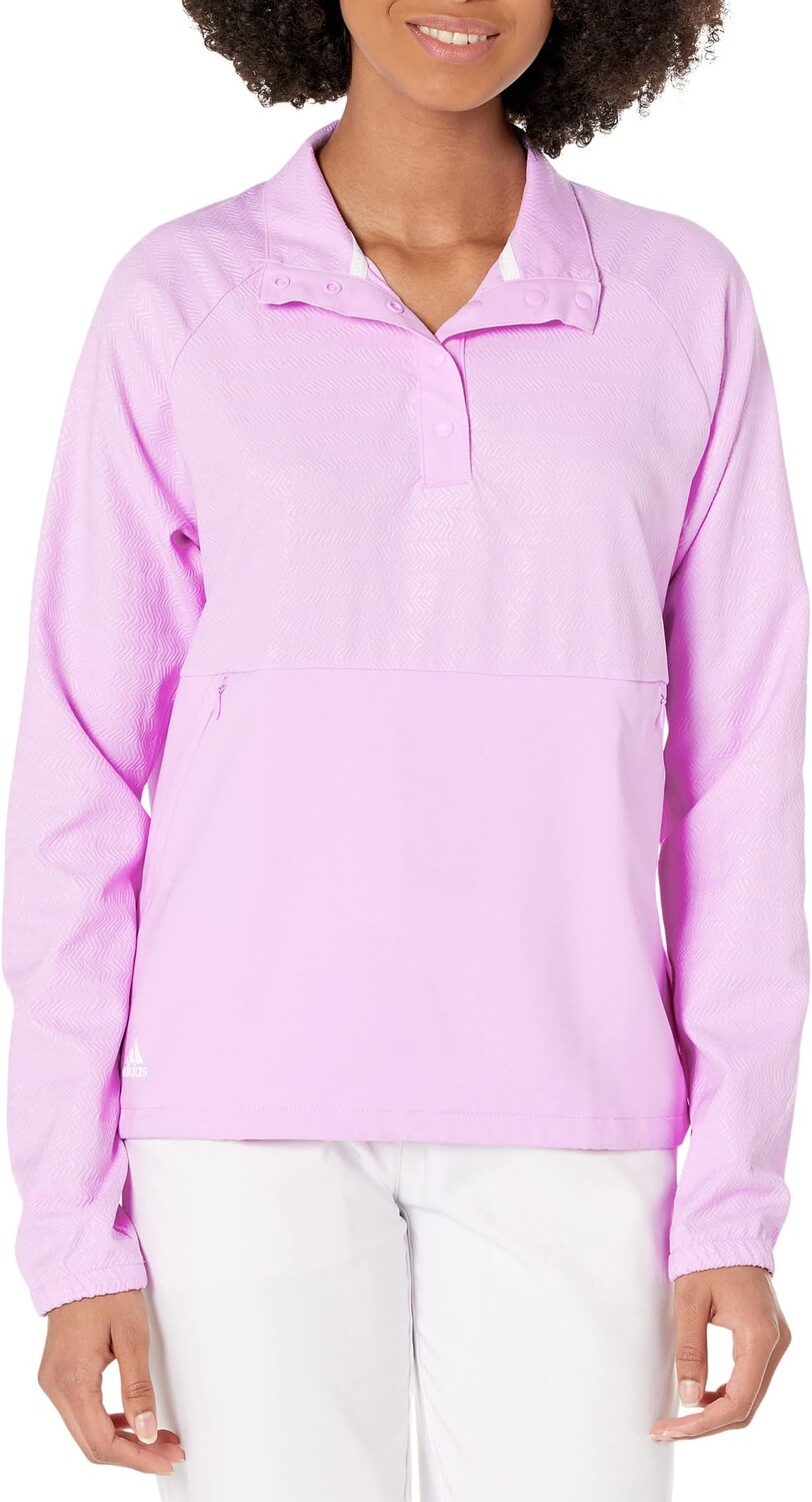

Куртка Embossed Quarter Jacket adidas, цвет Bliss Lilac