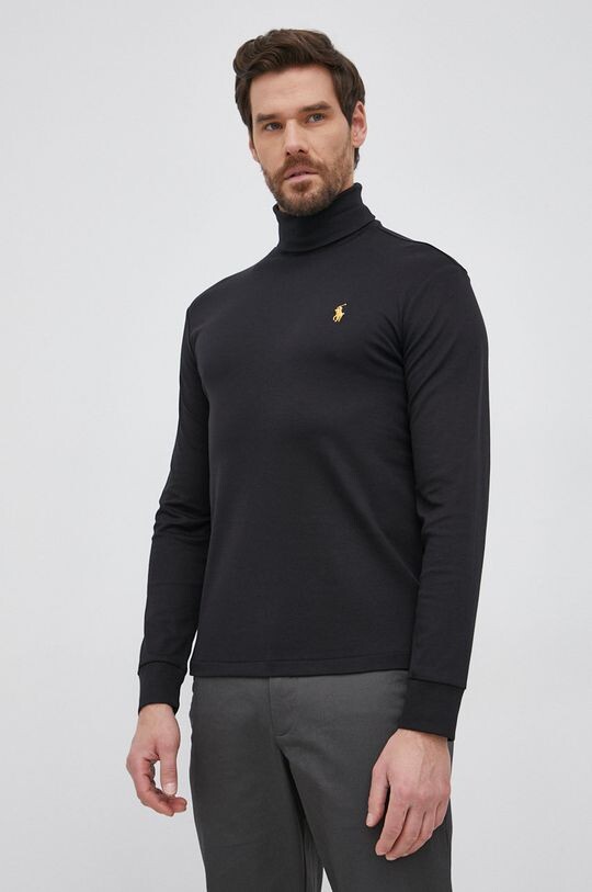 

Футболка с длинными рукавами, хлопок 710853205001 Polo Ralph Lauren, черный