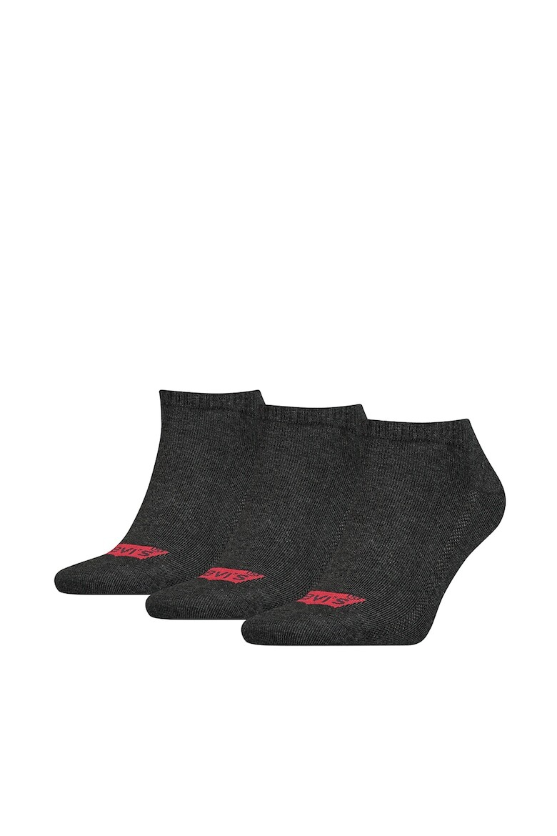 

Короткие носки с логотипом - 3 пары Levi'S, красный