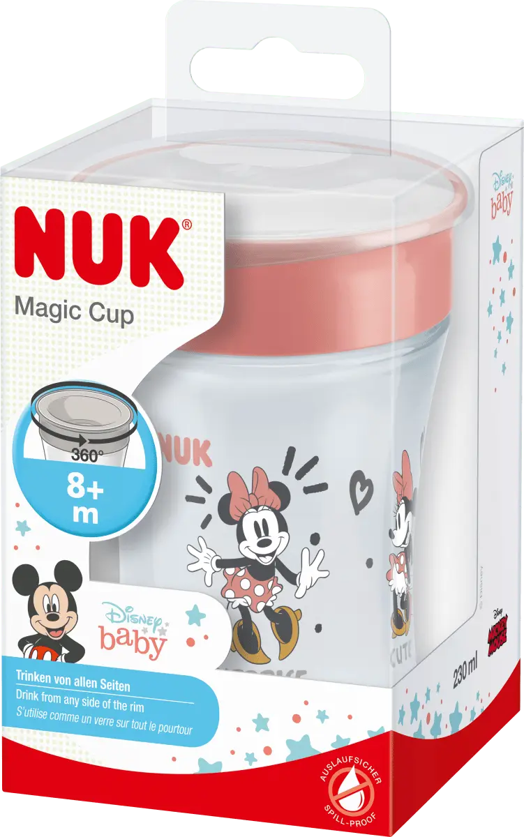 

Стакан питьевой Magic Cup Disney красный 230 мл 1 шт. NUK