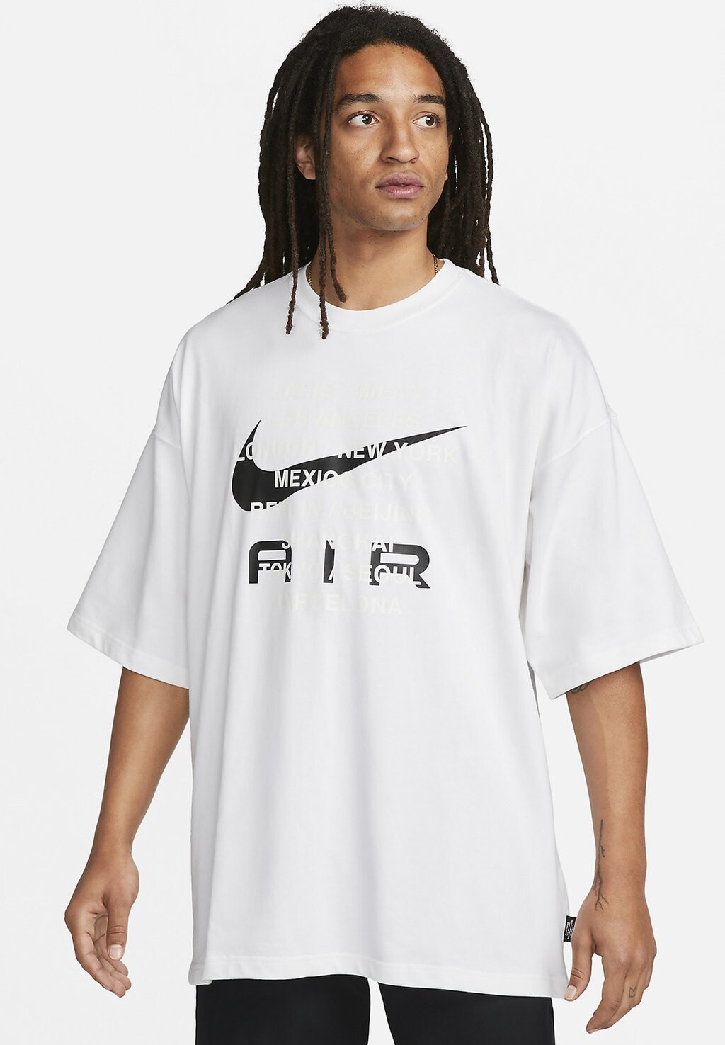 

Футболка с принтом Nike, белый