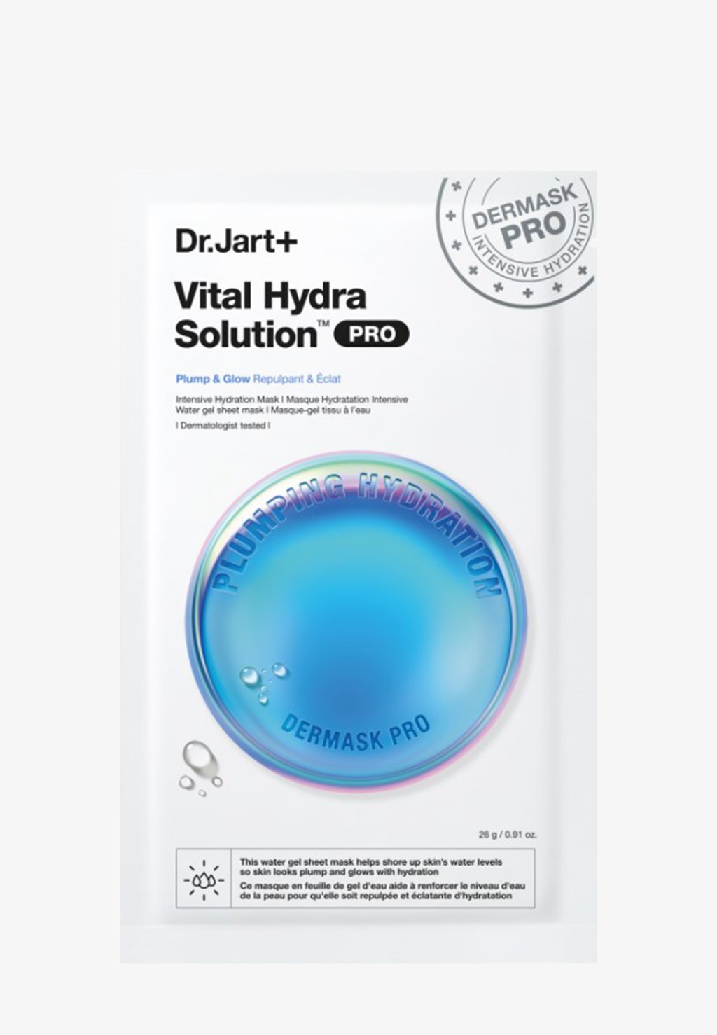 Маска для лица Dermask Vital Hydra Solution Pro Dr. Jart+