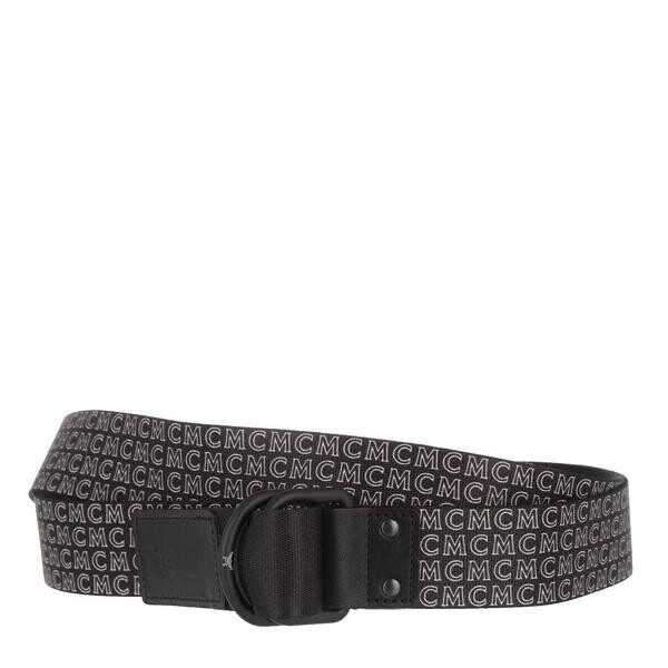 цена Ремень d ring webbing belt Mcm, черный