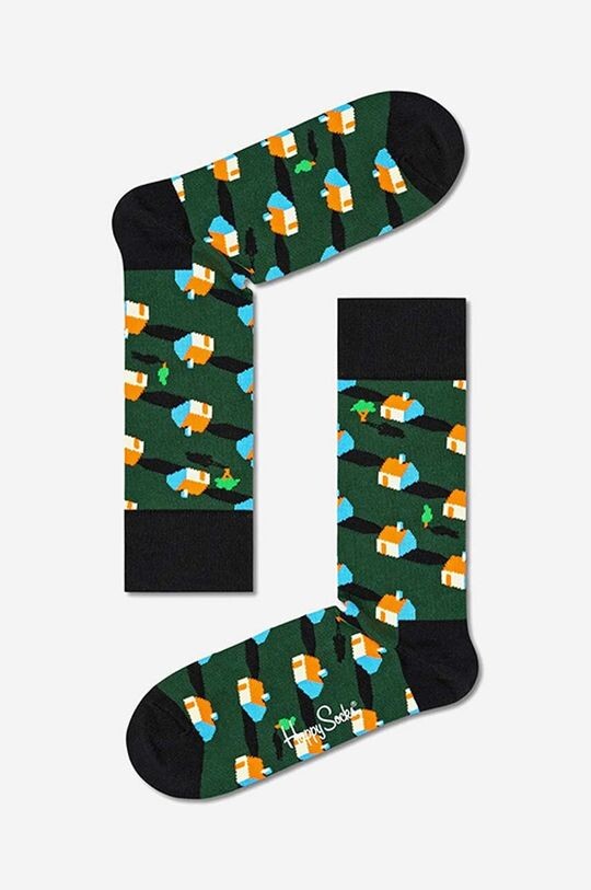 

Соседские носки Happy Socks, зеленый