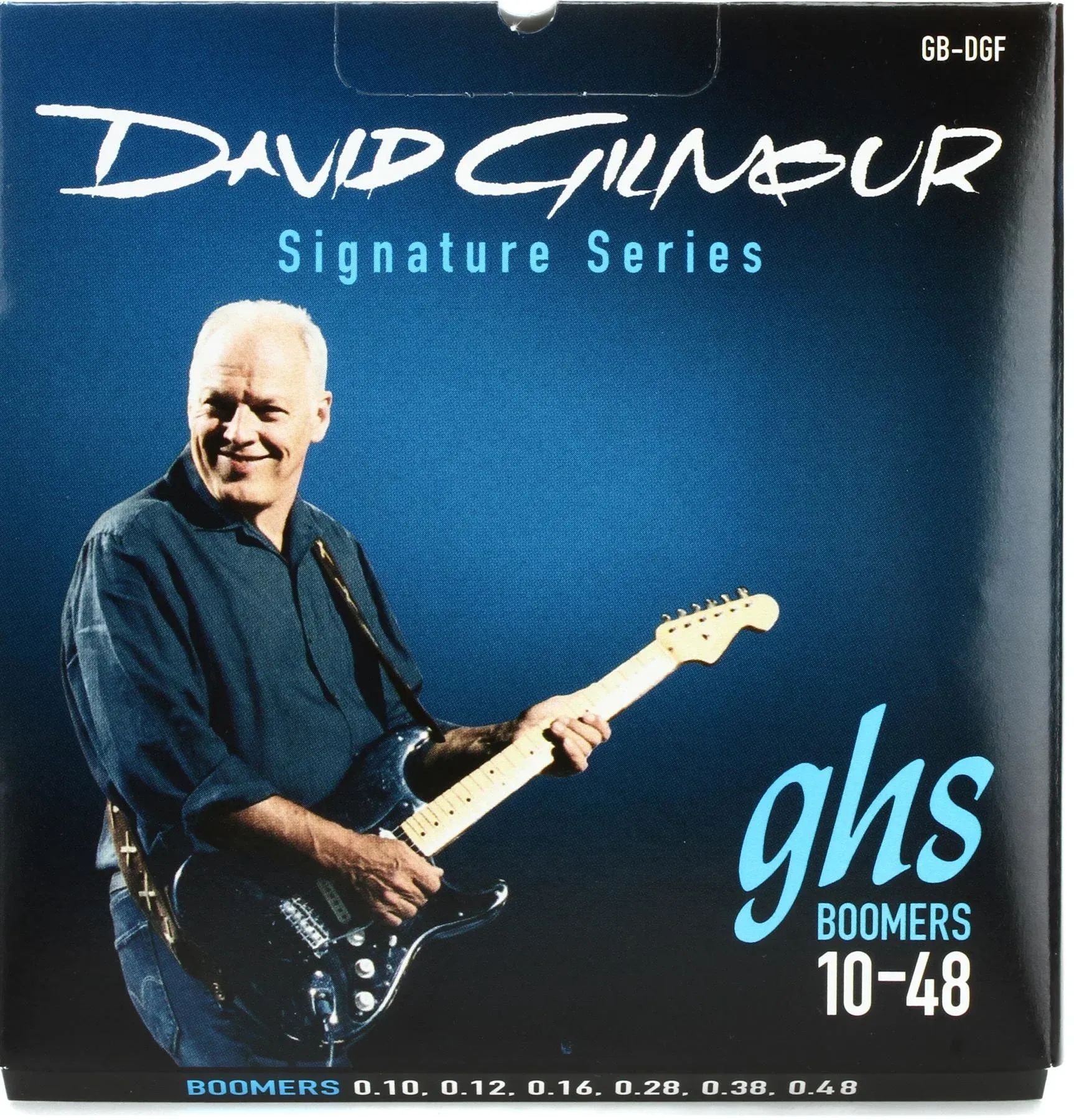 

GHS GB-DGF Guitar Boomers Фирменные струны для электрогитары Дэвида Гилмора — .010-.048 синие