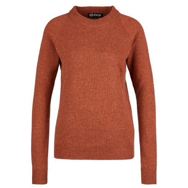 

Свитер из мериноса Sherpa Women's Solid Dumji Crew, цвет Aged Brick