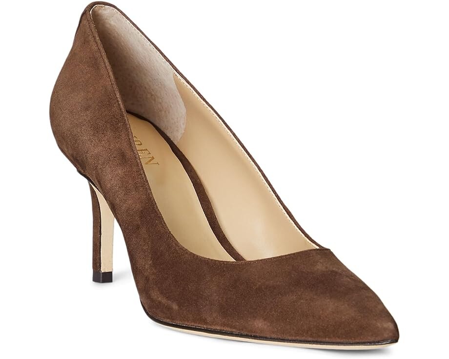 

Туфли LAUREN Ralph Lauren Lanette Pump, цвет Chestnut Brown