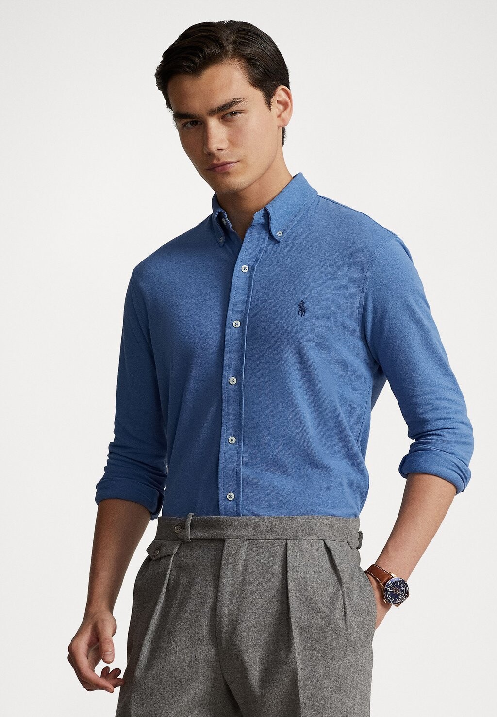 

Рубашка ДЛИННЫЙ РУКАВ Polo Ralph Lauren, французский синий