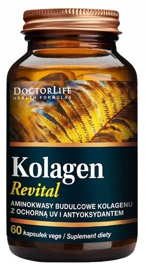 Doctor Life, Антиоксидант Collagen Revital, 60 капсул.