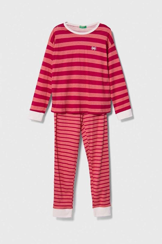 

Детская пижама United Colors of Benetton, фиолетовый