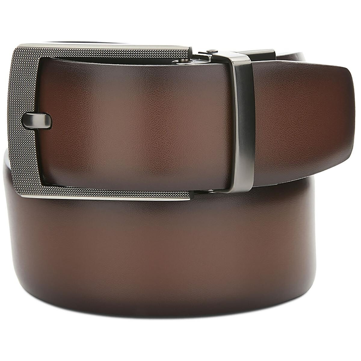 

Мужской кожаный двусторонний ремень Cabernet The Men's Collections, коричневый