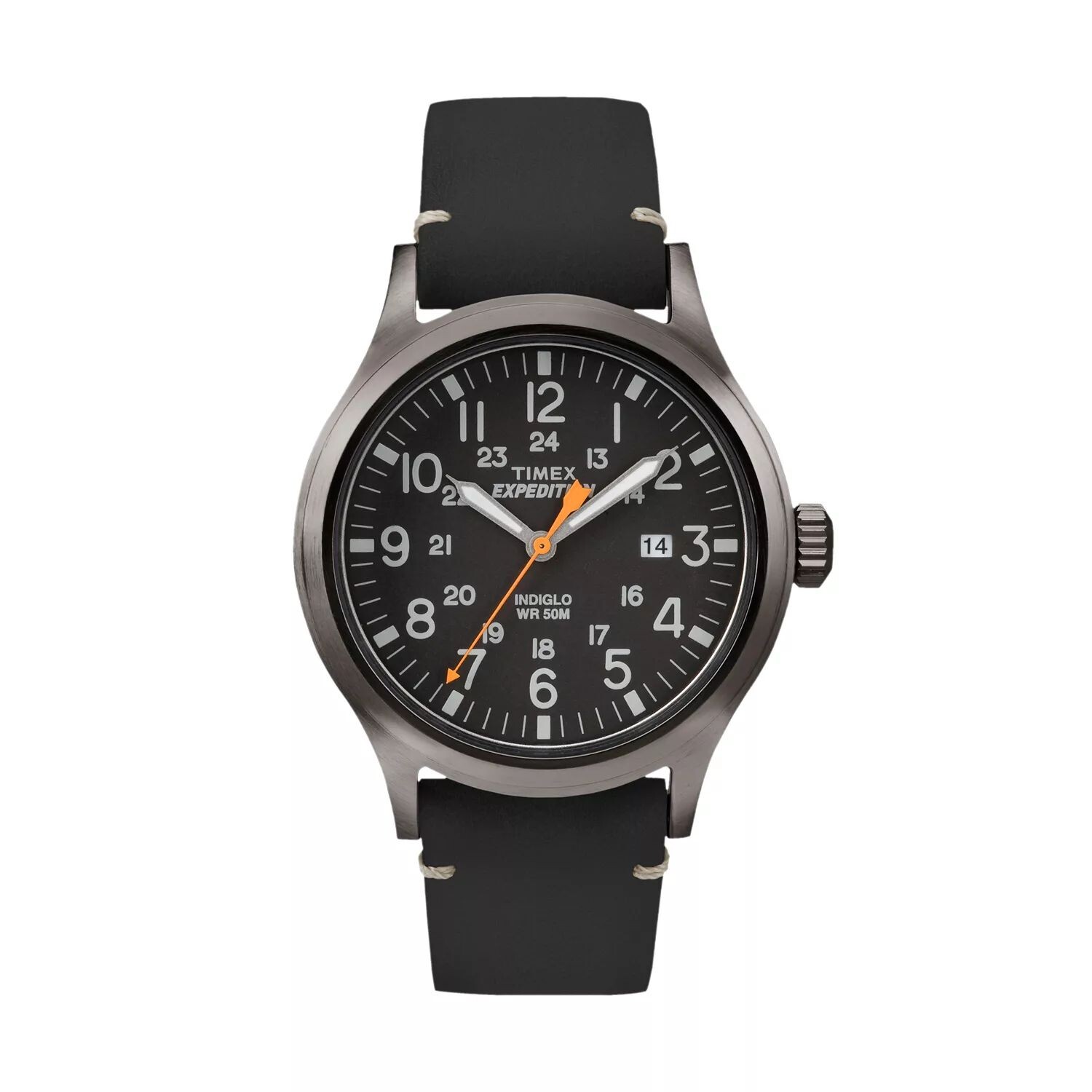 

Мужские кожаные часы Expedition Scout — TW4B019009J Timex