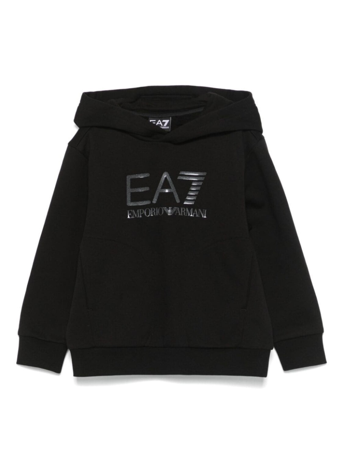 

Emporio Armani Kids худи с логотипом, черный