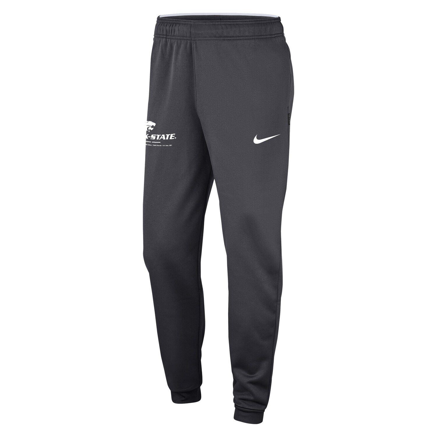 

Мужские темно-серые брюки Kansas State Wildcats Sideline Performance Pants Nike