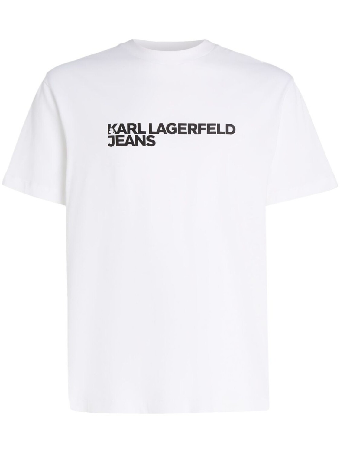 

Karl Lagerfeld Jeans футболка из органического хлопка с логотипом, белый