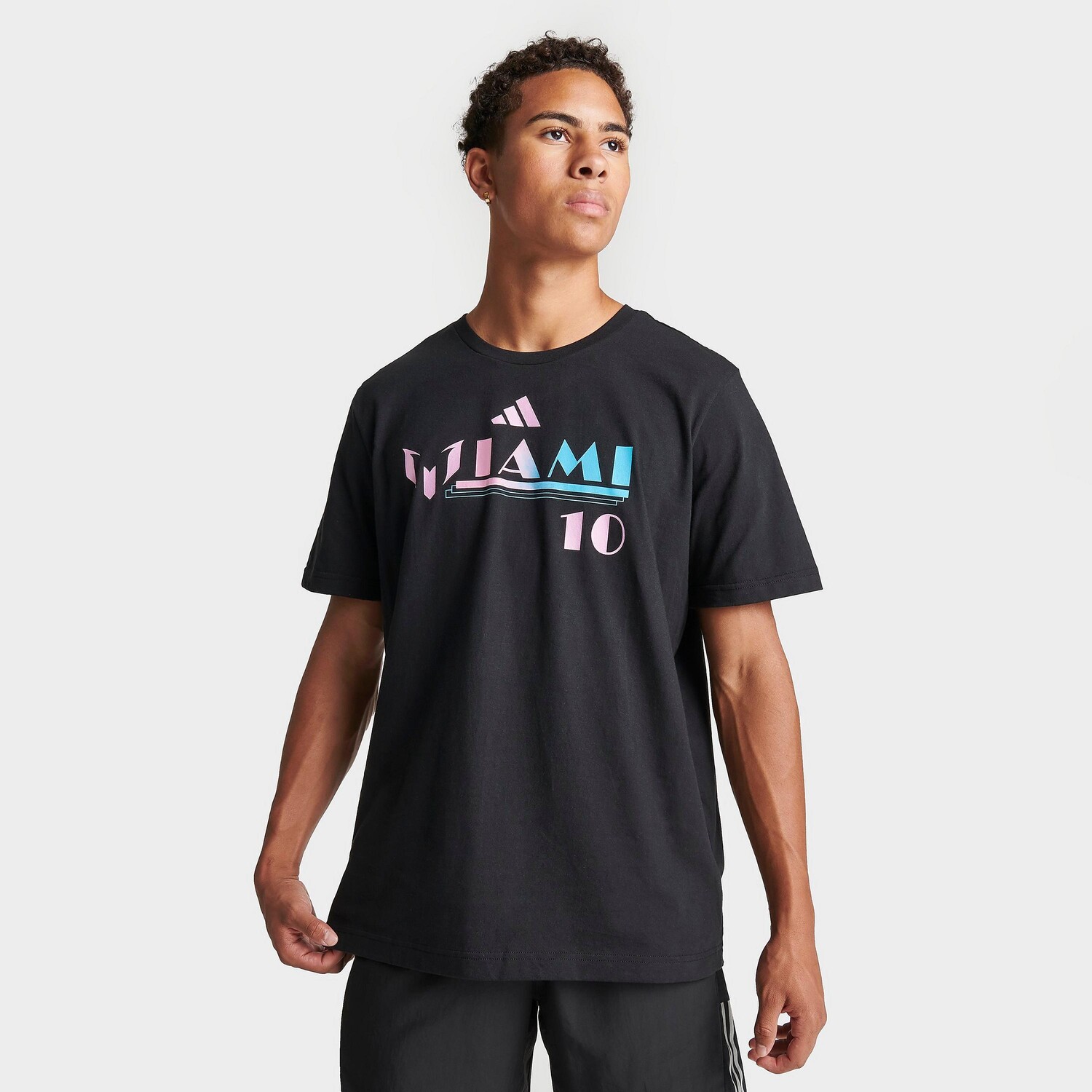 

Футболка adidas Inter Miami CF MLS с номером Лионеля Месси, черный