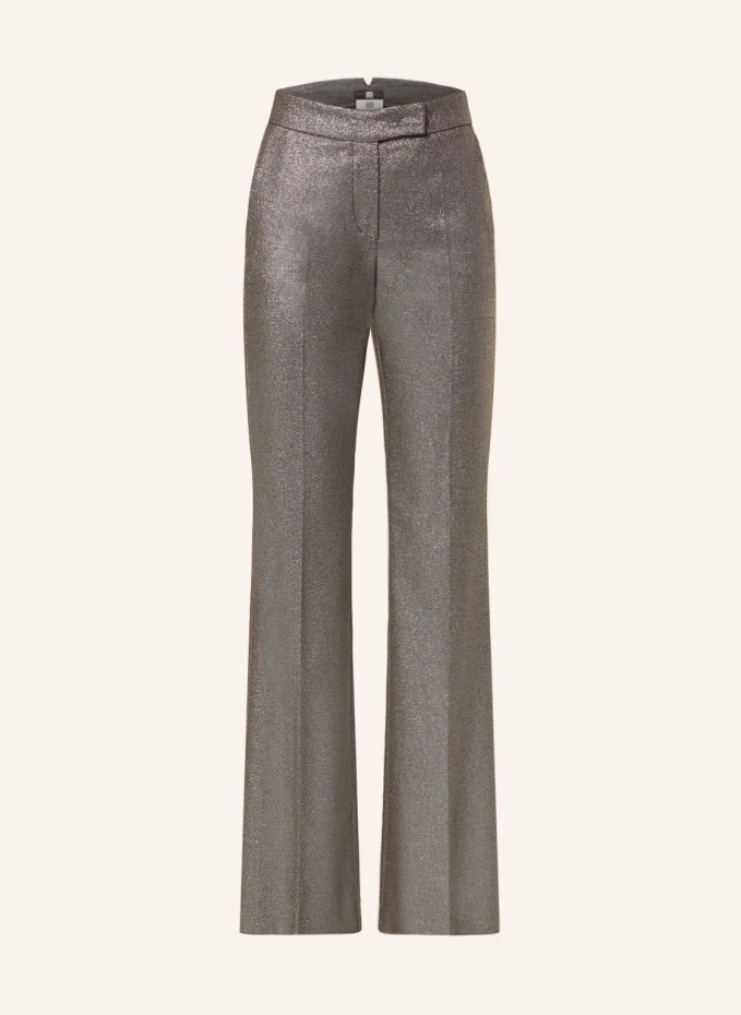

Брюки bootcut с блестящей пряжей Riani, серый