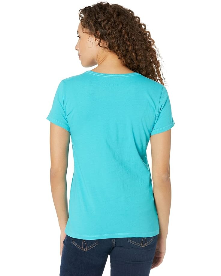 

Футболка Life is Good The Ocean is Magic Crusher-Lite Tee, цвет Island Blue 1