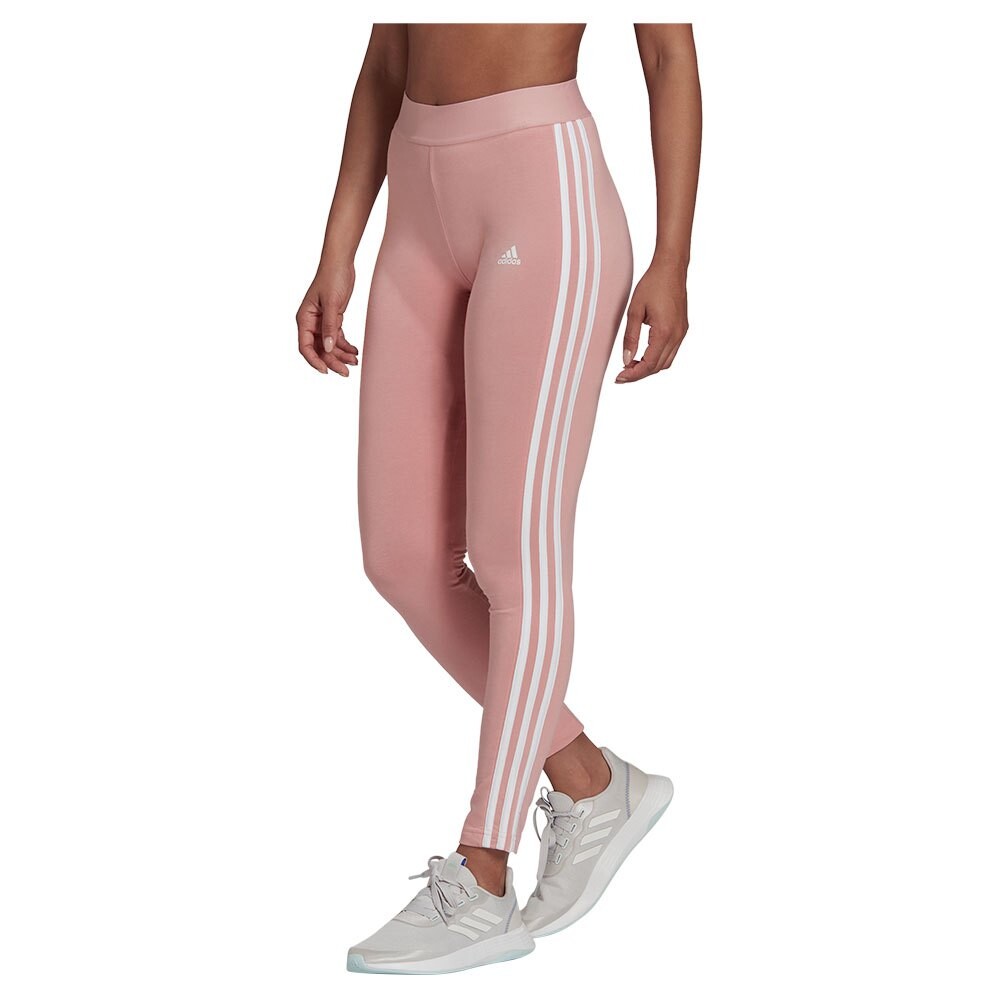 

Леггинсы adidas 3 Stripes, розовый