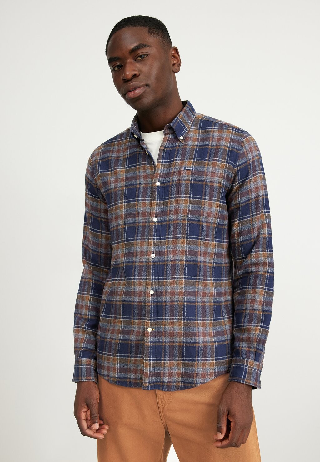 

Рубашка EDDLESTON TAILORED SHIRT Barbour, цвет navy