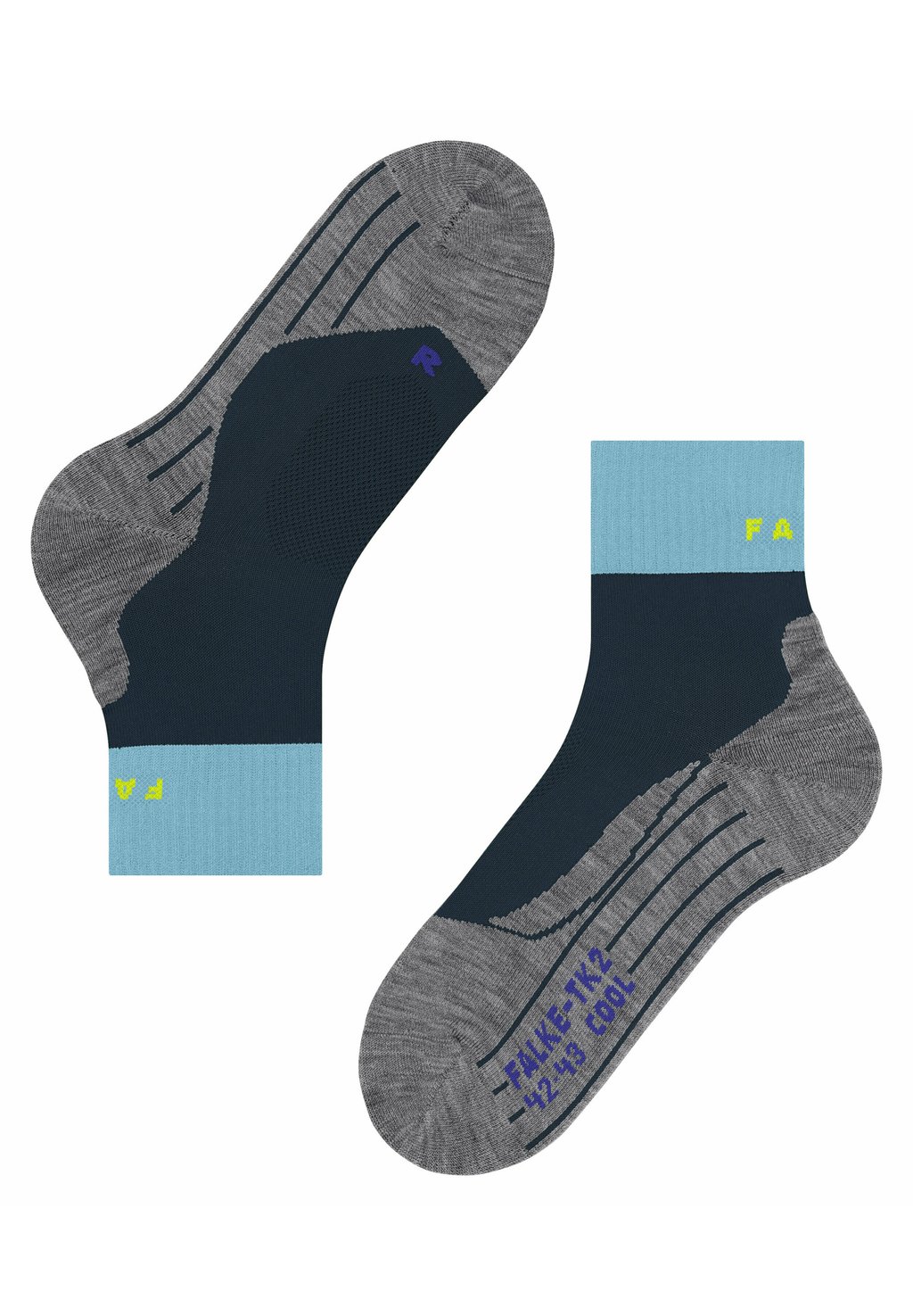 Спортивные носки COOL FALKE, темно-синие