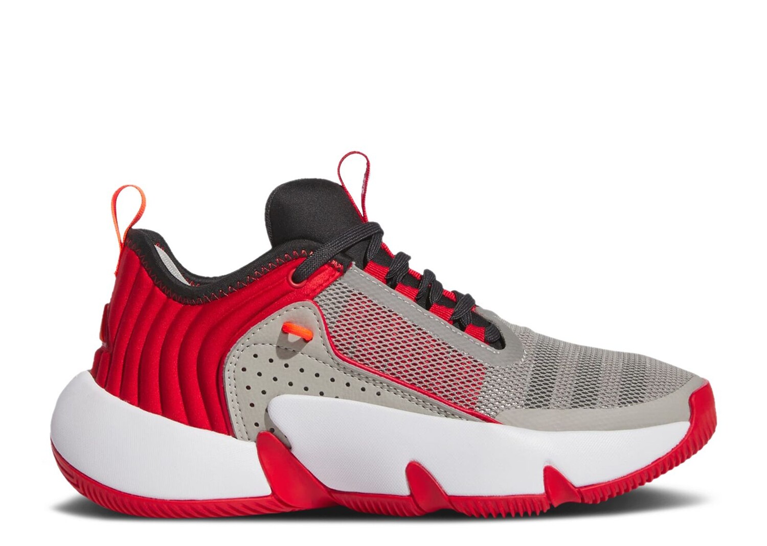 

Кроссовки adidas Trae Unlimited Big Kid 'Metal Grey Better Scarlet', серый