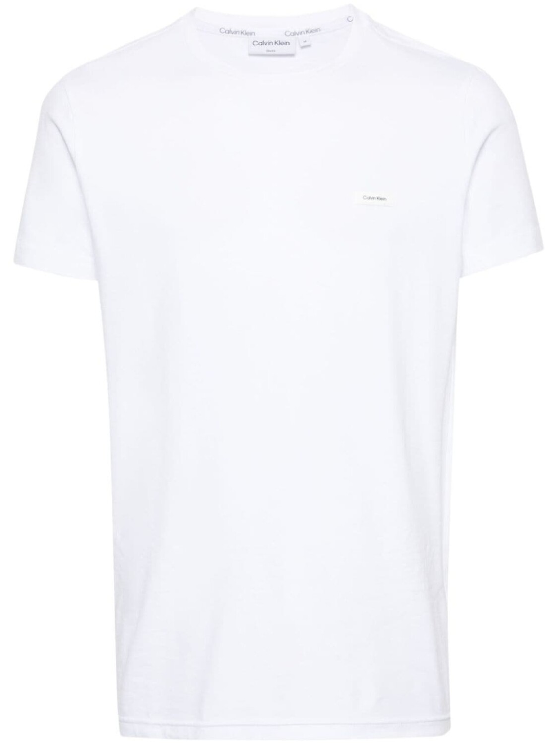 

Calvin Klein футболка с нашивкой-логотипом, белый