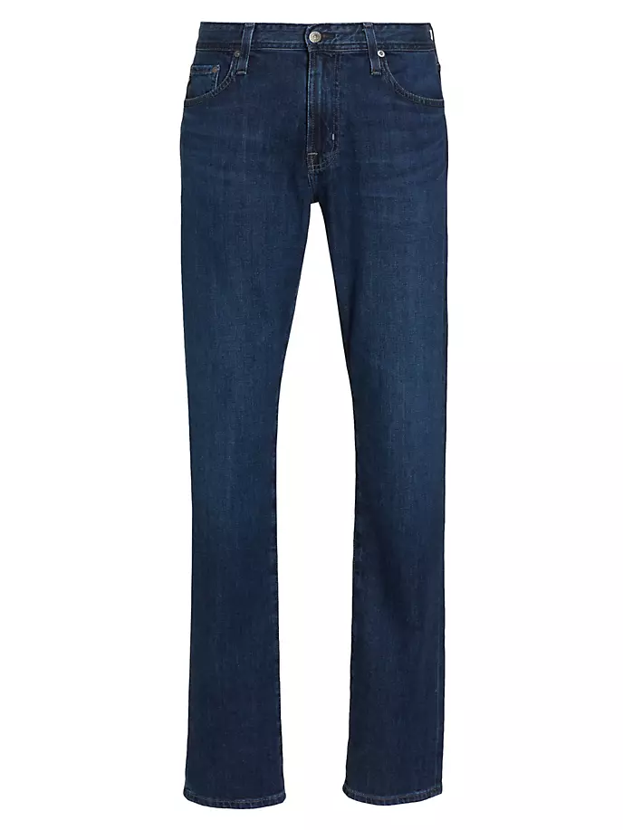 Джинсы эластичного прямого кроя Everett Ag Jeans, цвет crusade