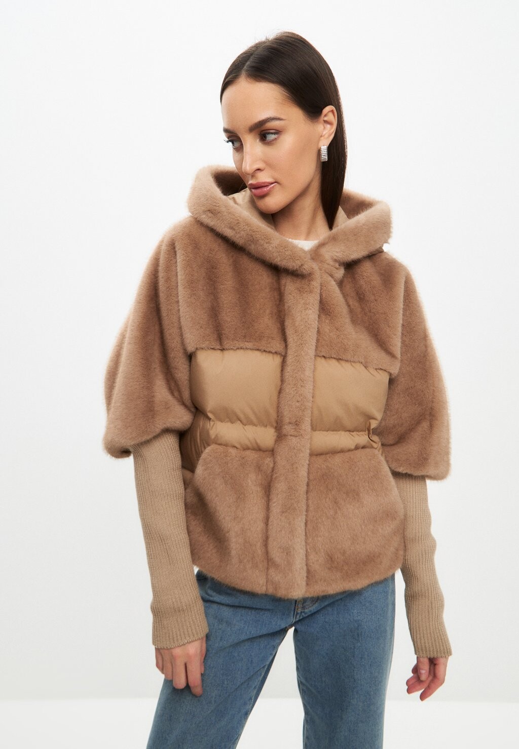 

Зимняя куртка Cesare Gaspari, цвет beige
