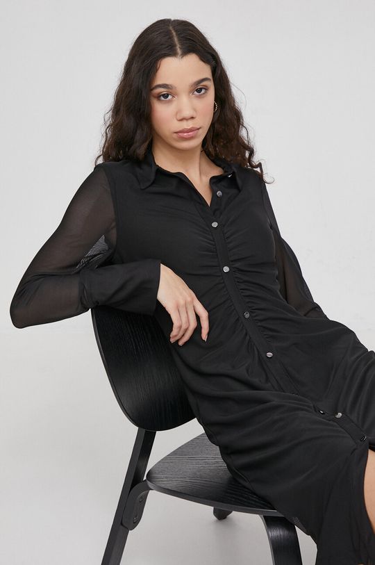 Красивое платье DKNY, черный платье plat e красивое 42 размер