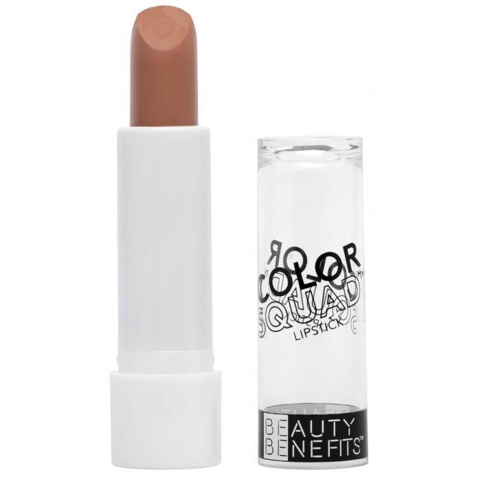 

Губная помада Color Squad Lipstick Shine Barra de Labios Beauty Benefits, Natural Glam
