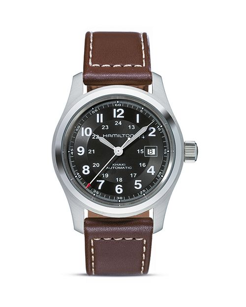 Автоматические часы Khaki Field, 42 мм Hamilton, цвет Brown часы hamilton khaki field day date auto h70535061
