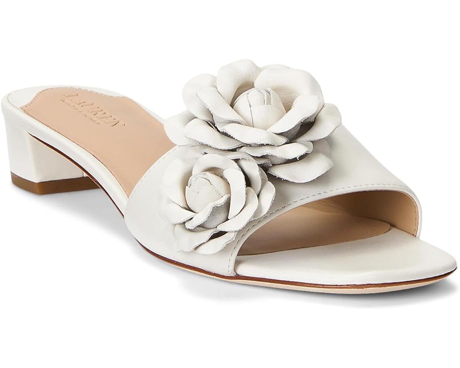 Туфли LAUREN Ralph Lauren Fay Sandal, цвет Soft White/Soft White цена и фото