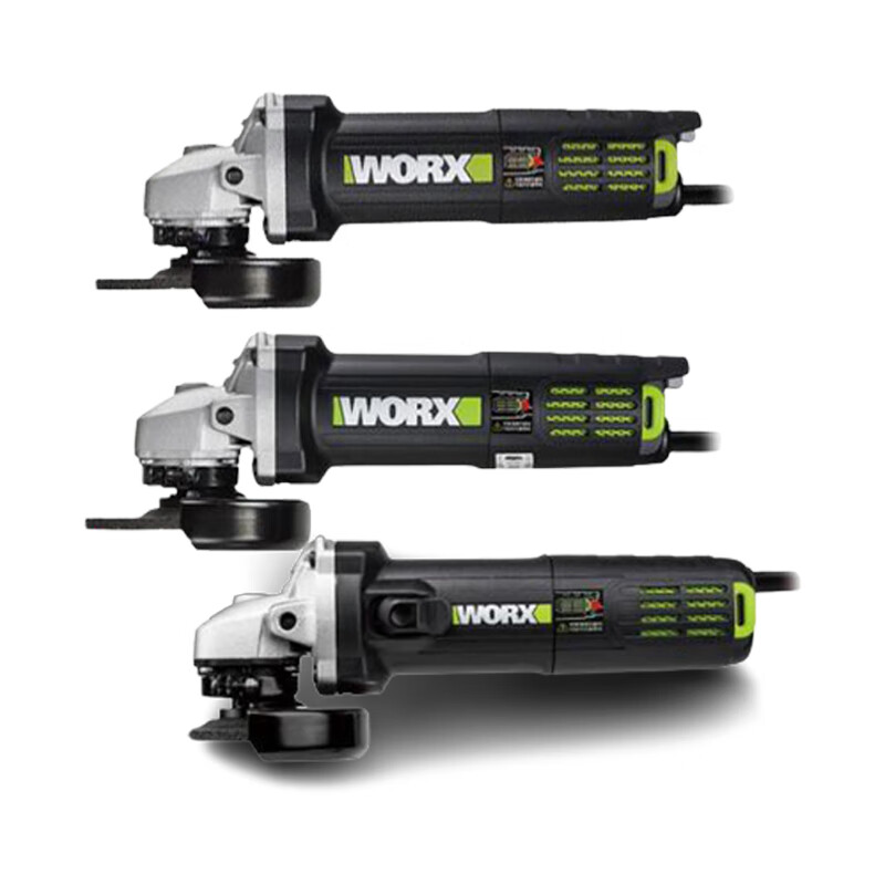 Угловая шлифовальная машина WORX WU800S-100mm750W (боковой переключатель) /шт.