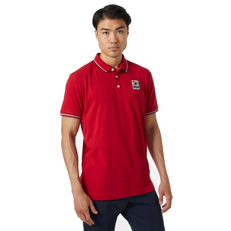 

Поло с коротким рукавом Helly Hansen, красный