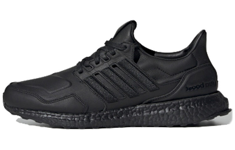 

Кожаные кроссовки Adidas Ultra Boost унисекс Core Black