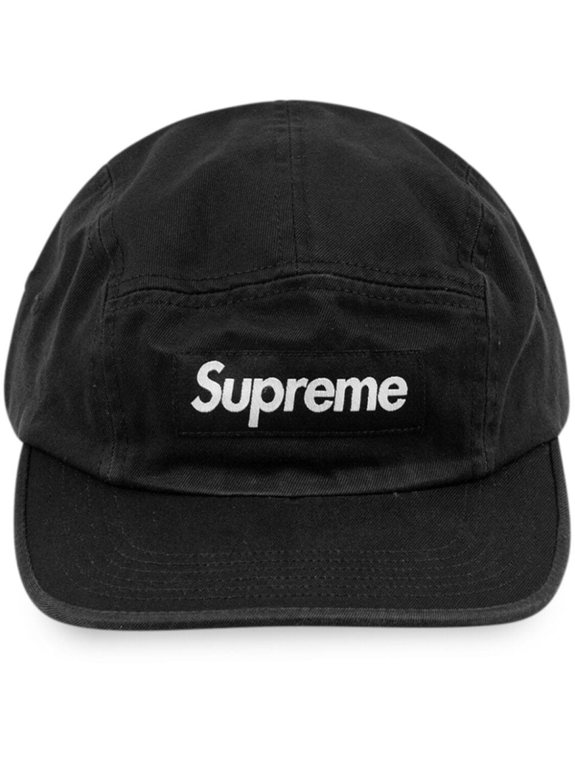 

Supreme твиловая кепка Camp II, черный