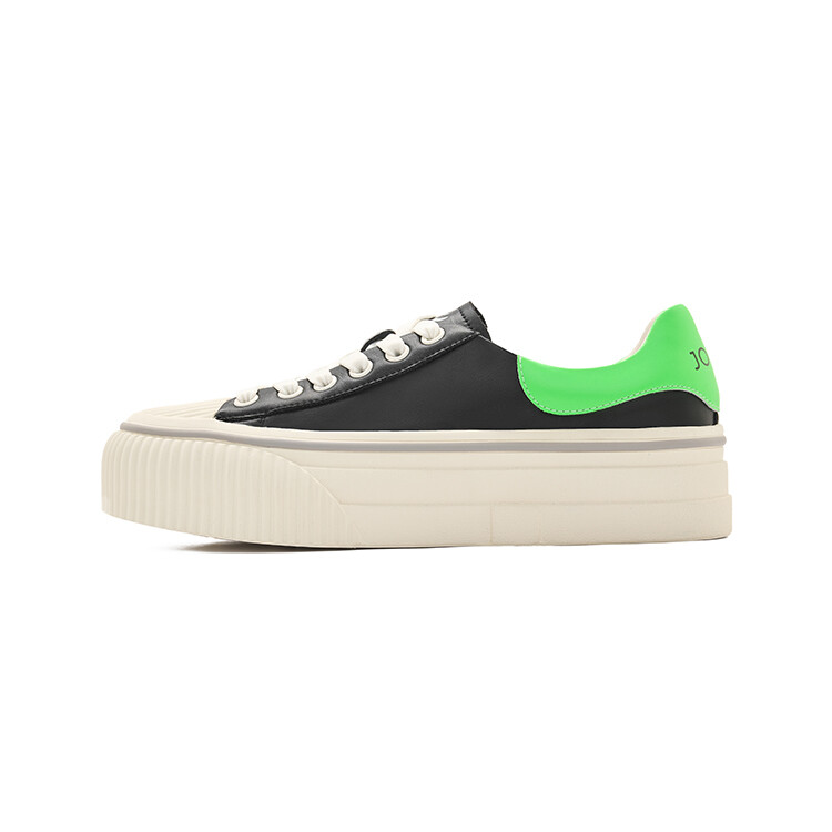 

Кеды JOSINY Skateboard Shoes Women's Low-Top, бежевый/черный