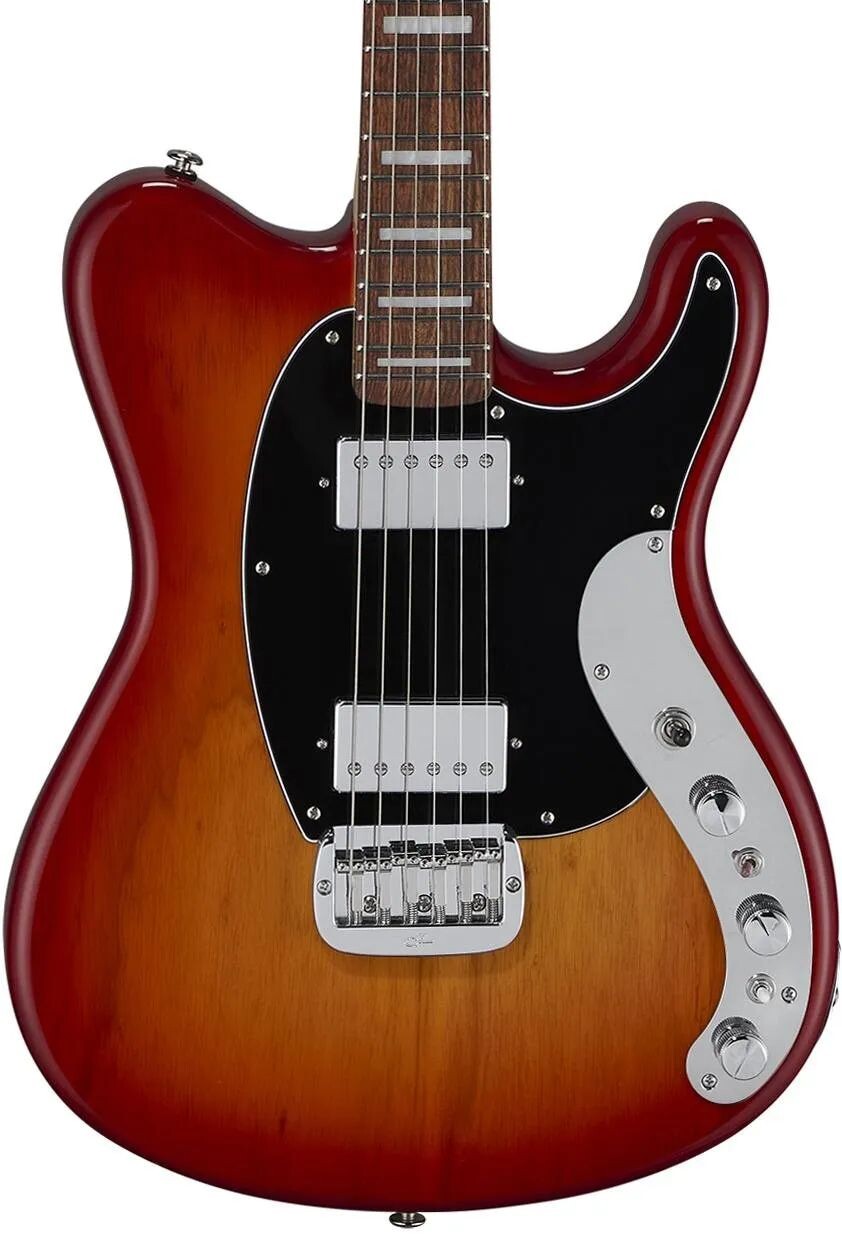

Новая активная электрогитара G&L CLF Research Espada HH — Cherryburst