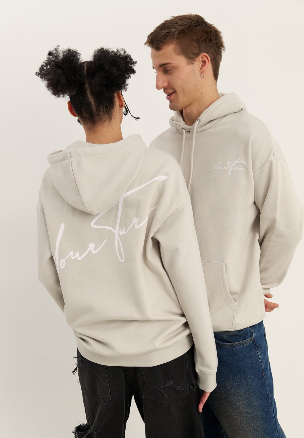 

Толстовка Unisex YOURTURN, цвет light grey